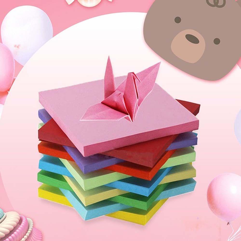 For DIY Folding Paper Double Sided Decoration Hand-cut Paper Handmade Paper Color Paper Origami