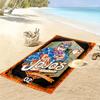 JoJo's Adventure: Vento Aureo beach towel Beach towel for vacation photos beach seaside swim quick-drying swim towel Fashion beach towel