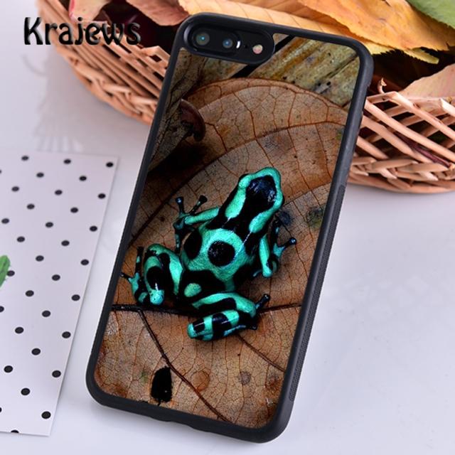 Krajews Чехол для телефона Лягушка Тропический Дождевой Лес Для IPhone 18 17 Air 16 15 14 plus 11 12 13 pro max Plus coque Fundas