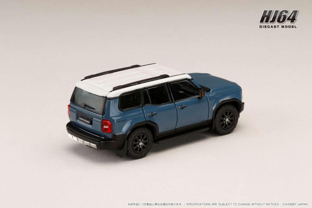 Hobby Japan HJ64 Toyota Land Cruiser 1ST EDITION Smoky Blue Finished Product HJ645081BLW 1/64 (LHD)