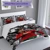 Ronaldo's Celebration Moment Bedding Set, Breathable Duvet Cover with Pillowcases, Soft Bed Linen for Bedroom Home Decoration, Perfect Festival Birthd