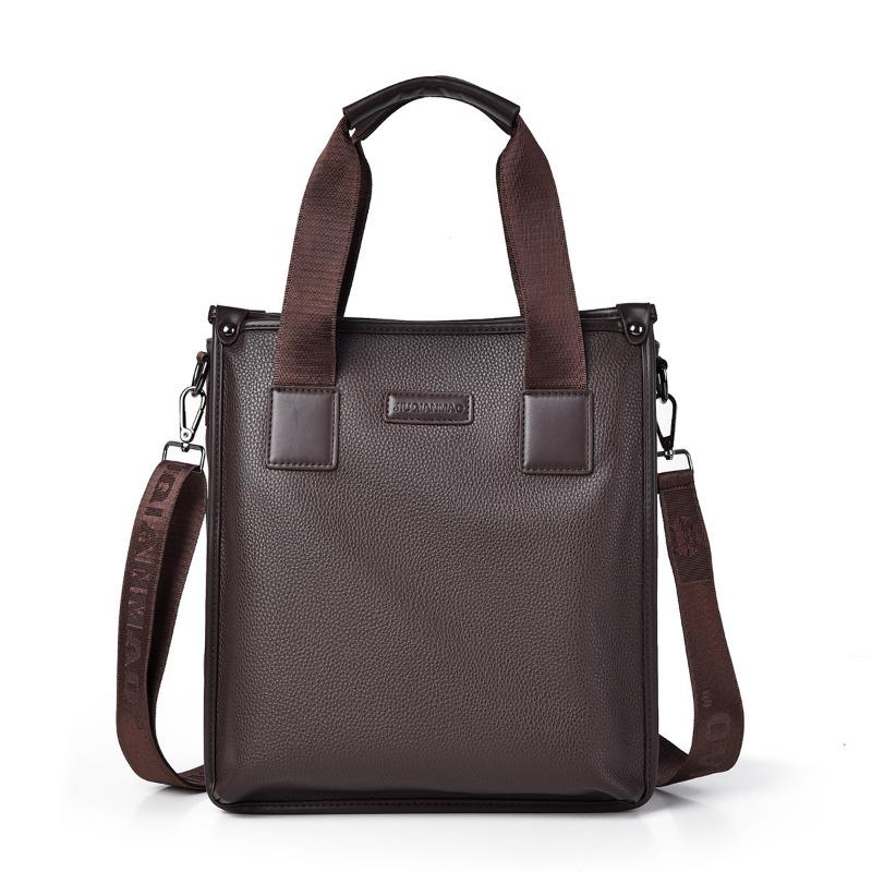 Мужская сумка вертикальный портфель мужская сумка деловая сумка рюкзак новый узор личи мессенджер