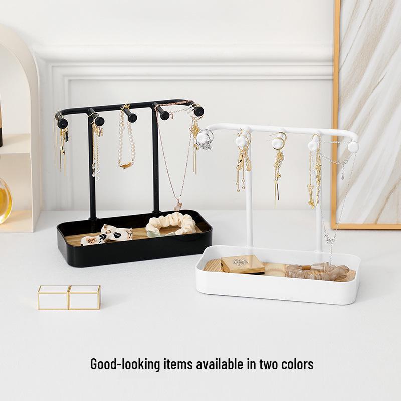 Jewelry Display Stand: Ring, Earring, Necklace, Hair Accessory, Bracelet, and Key Holder