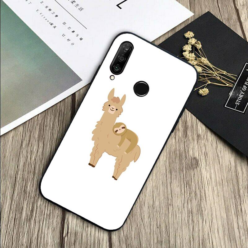 Милый Милый Уютный Ленивец Животное Для Huawei Nova 5T 9 10 SE 7i 8i 11i 12i Y73 Y90 Y70 Y72 Y61 Y91 P60 Pro P40 P30 Lite Чехол