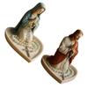 Elegant Holy Mother Father Statue Rosary Holder Tray Resins Prayer Box For Catholic Home Altar And Spiritual Decors