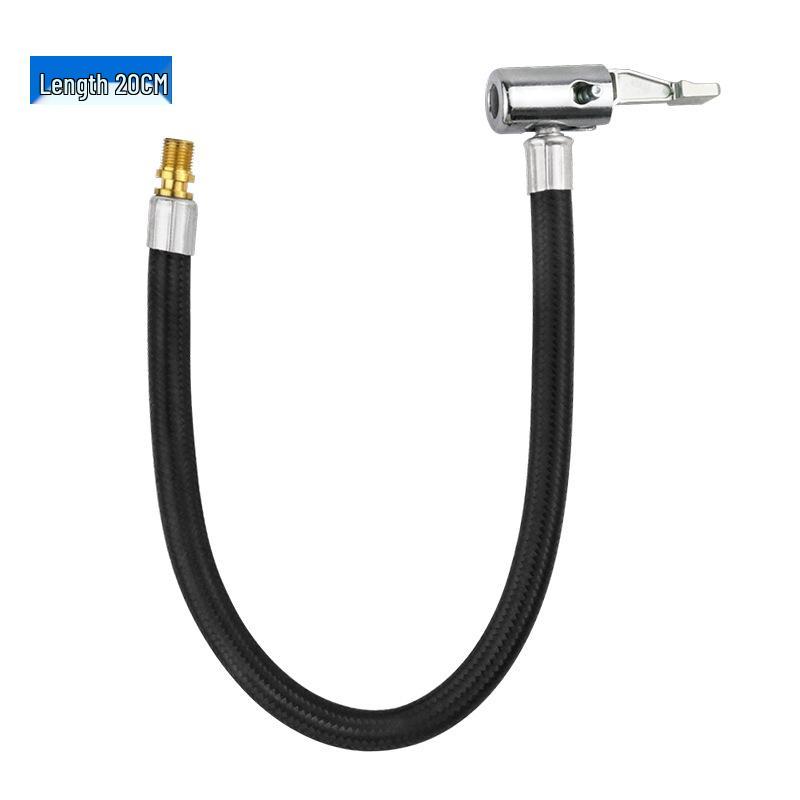 Rapid Tire Inflation Hose with Extension and Spiral Adapter