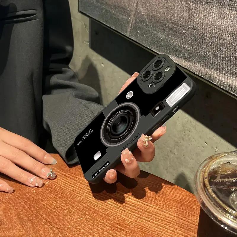 Vintage Camera Silicone Phone Case For Redmi Note 14 13 12 11 Pro Plus 4G 5G 12S 11S 10S Redmi 13C 14C 13 12 Soft Cover