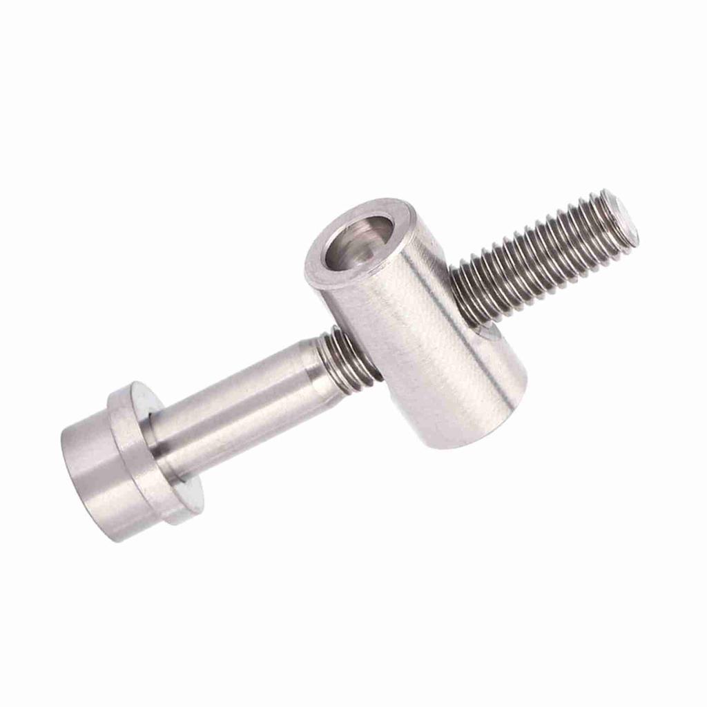 M5x30/35/40mm Titanium Alloy Bicycle Seatpost Fixed Bolt Round Head Screw (Titanium M5x35)