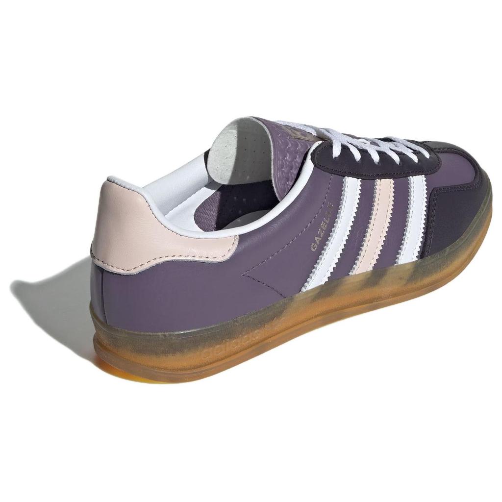 Adidas Gazelle Indoor Shadow Violet Женские кроссовки Purple Cloud-White Wonder-Quartz IE2956