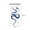 1 Sheets Waterproof Semi Permanent Long Lasting Fake Tattoos Women's Arm Fake Tattoos Herbal