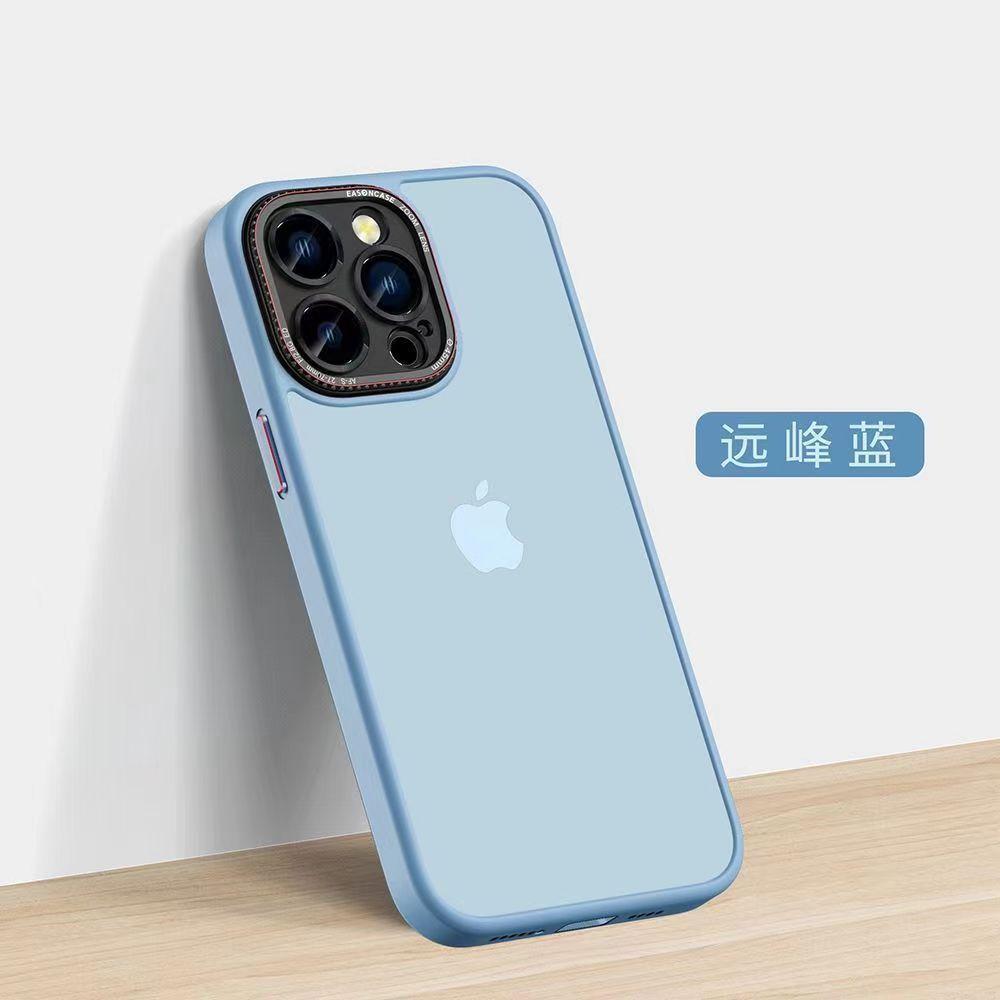 Подходит для iPhone 11 матовая текстура кожи чехол для мобильного телефона Apple 11 Lycra металлическое кольцо всестороннее покрытие линзы ПК жесткий чехол 11