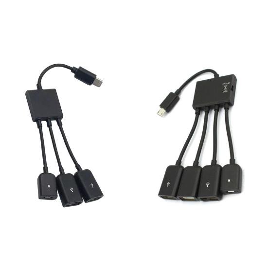 Практичный преобразователь концентратора OTG, совместимый с портативной передачей данных, широко