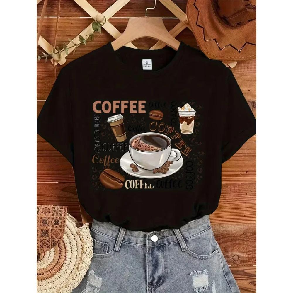 Funny Happy Set Beer and Edamame Graphic T-Shirt Japanese Izakaya Themed Casual Short Sleeve Tee Comfortable Casual Loose Fit