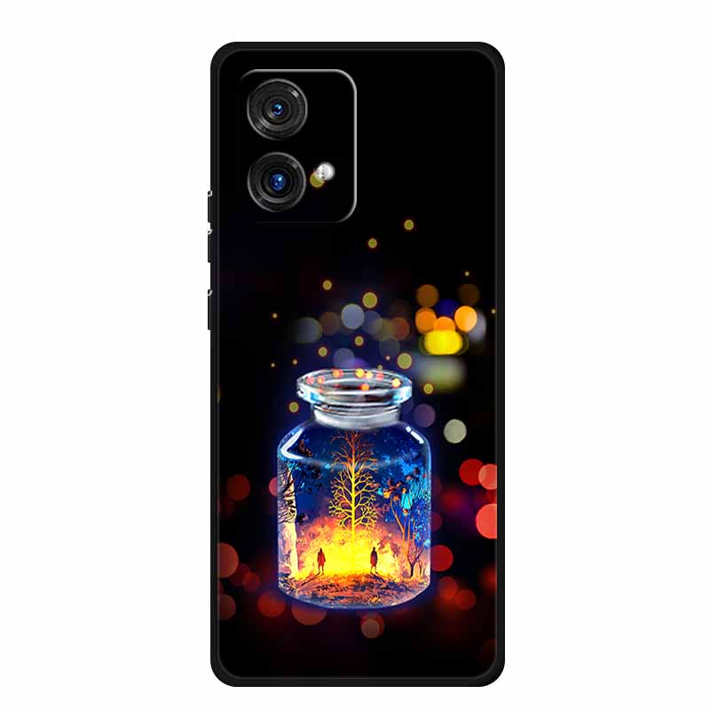 Для Motorola Moto G84 G54 5G Чехол Модный Мягкий Силиконовый Чехол из ТПУ Чехлы для Телефона для Moto G54 MotoG84 2023 Оригинальный Новый Тигр Capa