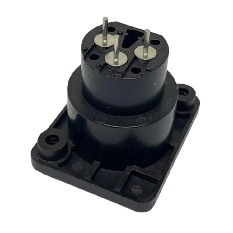 Tool Less 3Pin XLR Adapter Straight Terminal Panel Mount Connector ABS Alloy For Mobile Auditory Applications