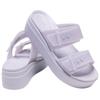 Crocs Brooklyn Casual Fashion EVA Anti-Abrasion Slippers Women's Purple