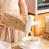 Герметичный контейнер для хранения пищевых продуктов, пищевой класс, не содержит бисфенола А, герметичный штабелируемый дизайн, прозрачная банка для хранения сухих продуктов с зерном