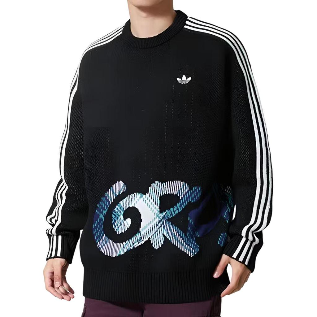 adidas Оригиналы ПЛАЩЕВАЯ ТОЛСТОВКА В КЛЕТКУ Мужская Вязаная KC0110