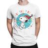 Casual Peanuts Snoopy Dancing T Shirt For Unisex Unisex Round Neck Short Sleeve Top Tee Cotton Summer Tops