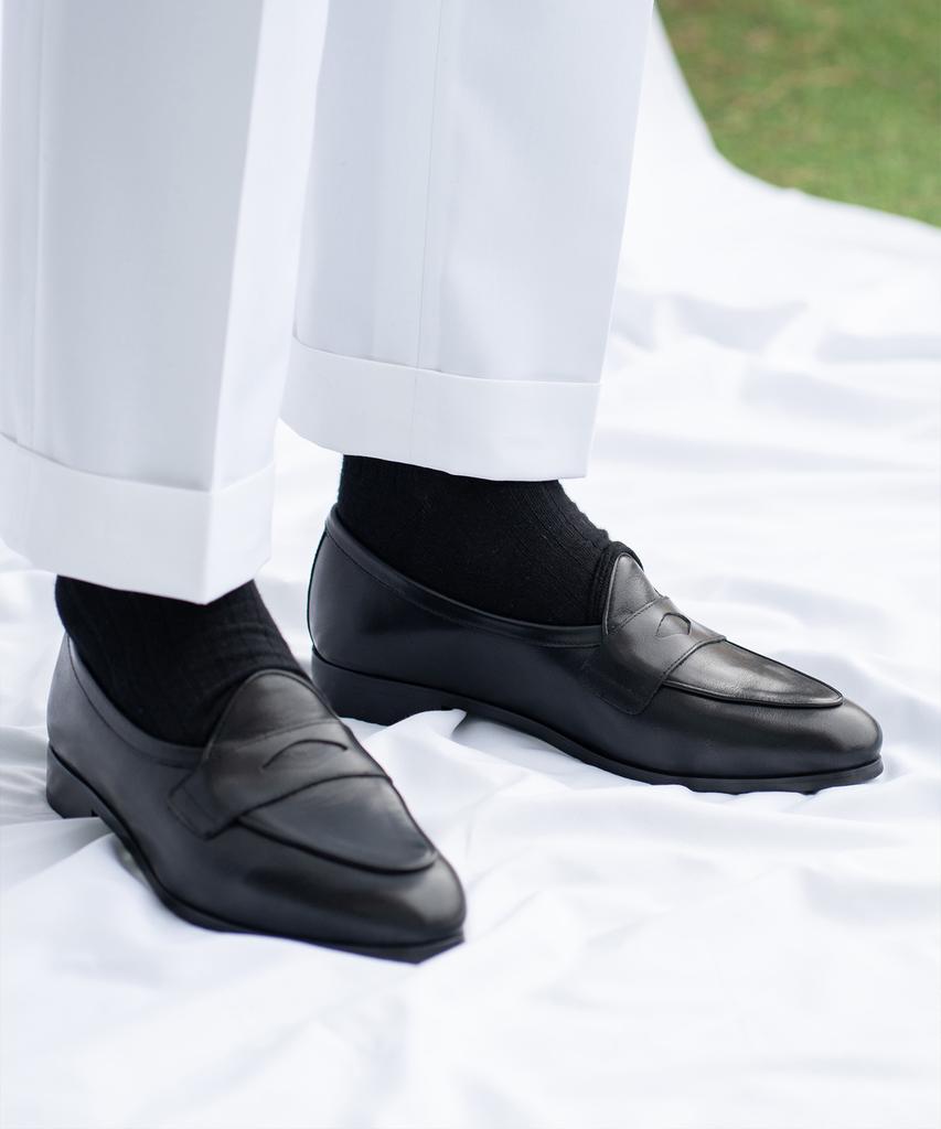 Allclassic Alc4401 Belgian Penny Loafers_Black