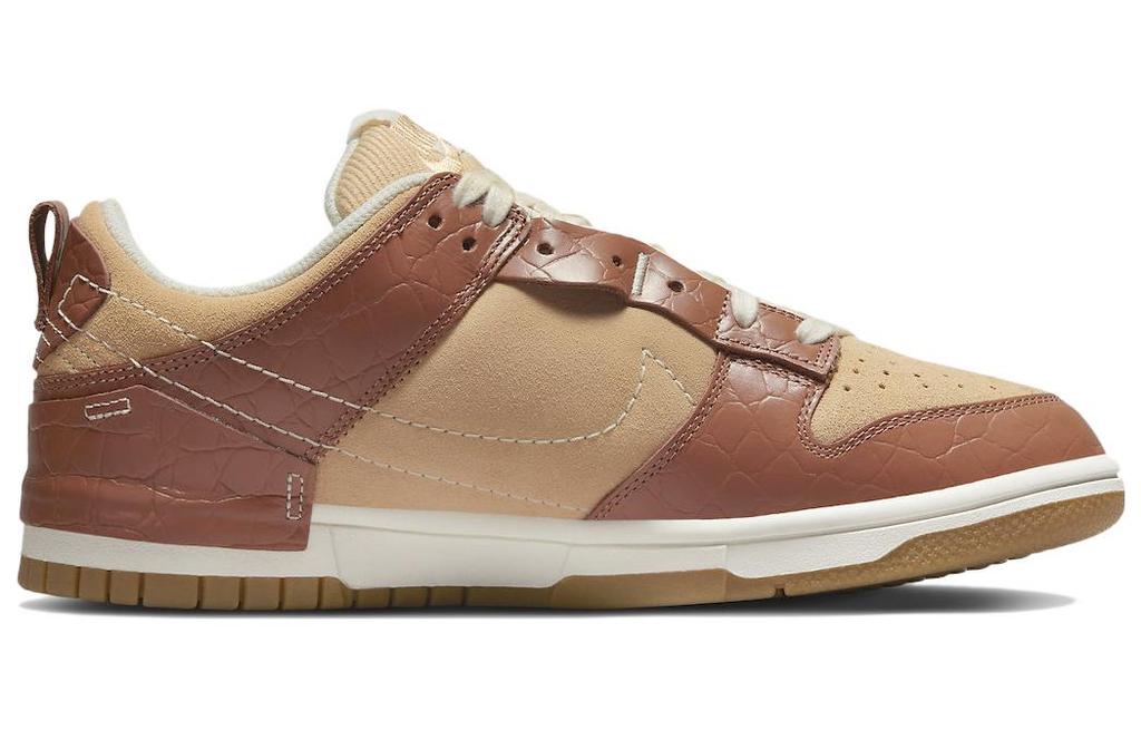 Nike Dunk Low Disrupt 2 'Коричневая крокодиловая кожа' Женские DV1026-215