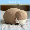 White Cute Cartoon And Brown Sheep Plush Doll Pillows For  Room And Decorat Sofa