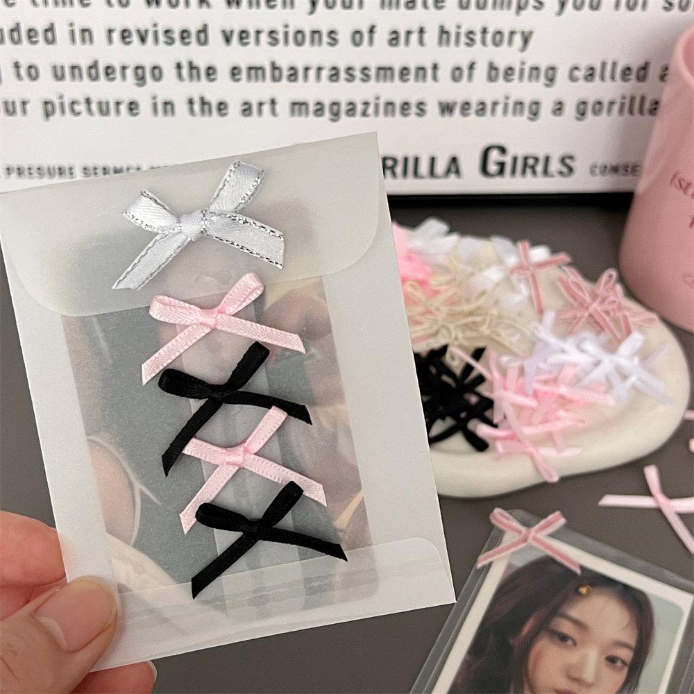 Mini Card Packaging Materials 10pcs/Pack Packaging Decorations Lovely Small Bow Accessories