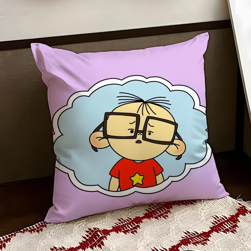Cartoon BBig Ear Tutu Cushion Cover Reversible Soft Durable Pillow Cover Home  Car MultiScene Use for Daily Comfort