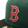 Кепка Newera 59FIFTY 70823746 NER35C8947 MLB Boston Red Sox BOS Темно-зеленая зеленая 7-СТОРОННЯЯ НАШИВКА ПОД КОЗЫРЬКОМ ONSPOTZ Изготовленная на заказ кепка Gokyu Fifty Stylish