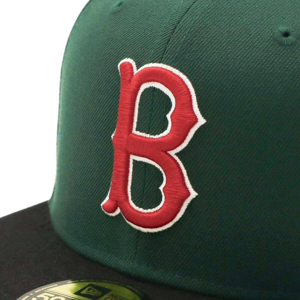 Кепка Newera 59FIFTY 70823746 NER35C8947 MLB Boston Red Sox BOS Темно-зеленая зеленая 7-СТОРОННЯЯ НАШИВКА ПОД КОЗЫРЬКОМ ONSPOTZ Изготовленная на заказ кепка Gokyu Fifty Stylish