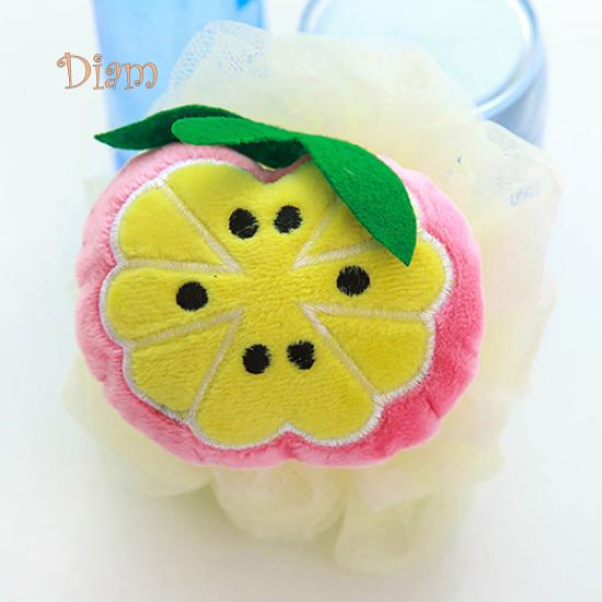 Daggyanas Hut Soft Fruit Shape Bath Puff Душевая губка Пена для тела Bubble Net Ball Скраб для тела