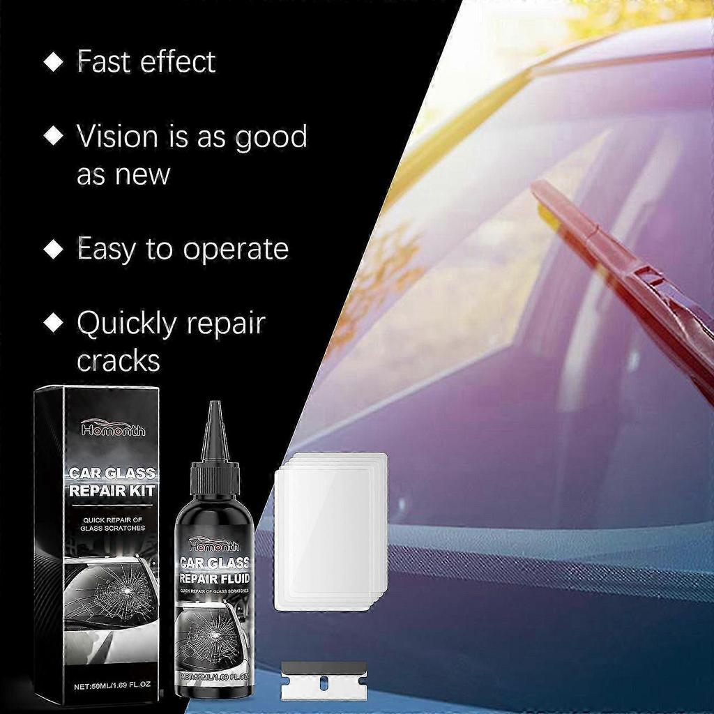 Automotive Glass Repair Liquid Automotive Front Windshield Nano Repair Liquid Clear Vision
