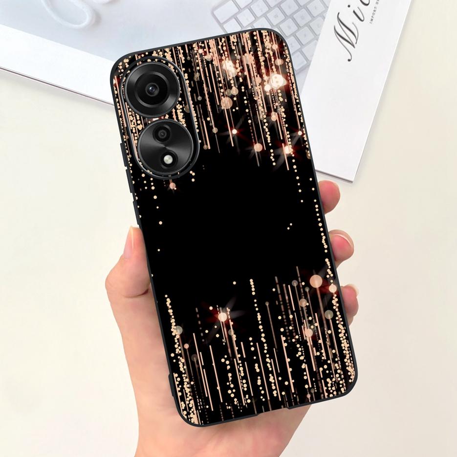 Чехол для Oppo A78 4G CPH2565 Милый Модный Мультяшный Расписной Чехол Мягкий Силиконовый Чехол для Телефона Для Oppo A78 A78 OppoA78 5G Матовый Coque