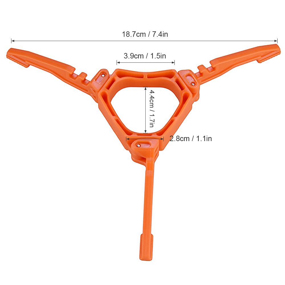 Foldable Gas Tank Stand Outdoor Camping Hiking Cooking Stove Gas Cartridge Canister Tripod Footrest