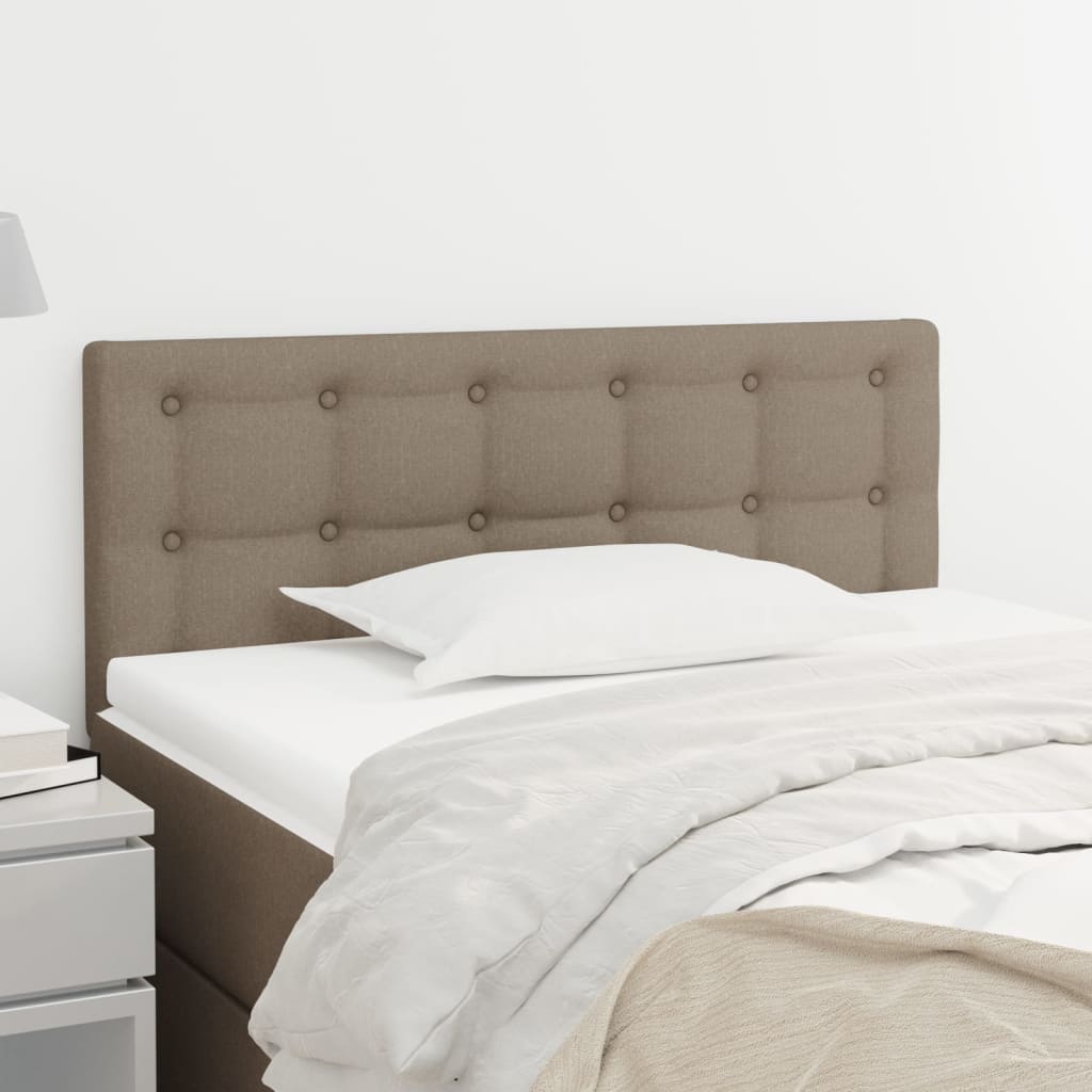 Vidaxl Zagłówek Do Łóżka, Taupe, 80X5X78/88 Cm, Tkanina