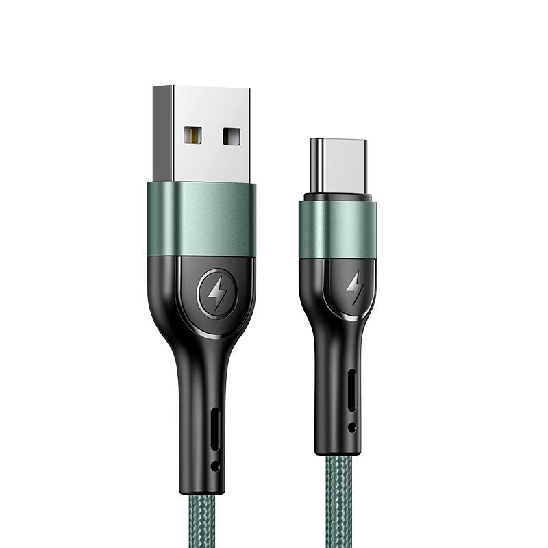 USAMS USB-кабель Lightning Type C для Iphone 12 13 11 pro max Xs Xr X SE 8 7 6 plus 6s 5s ipad air mini USB C кабель для быстрой зарядки данных 4,9