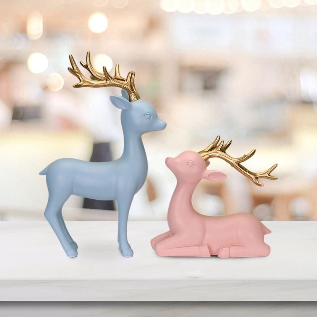 Deer Resin Ornaments For Home Furnishings, Handicrafts For Home Decoration