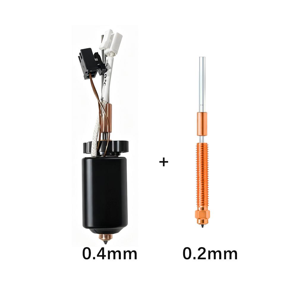 Upgrade For Creality K2 Pro Hotend Ceramic Heating Block Kit 0.4mm All-metal Integrated Quick swap Nozzle 350°C for Creality