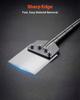 VEVOR SDS Max Floor Scraper, 630 x 150 mm Chisel Bit with SDS Max Shank, Compatible with Rotary Hammers, Heat Treated 40Cr Alloy Steel