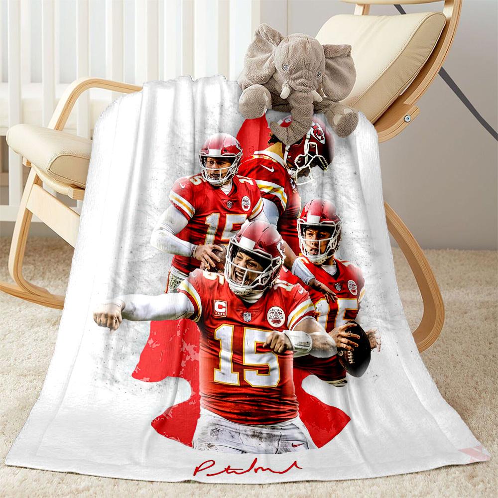 Patrick Mahomes Blankets are suitable for living rooms,making them an ideal choice for outdoor travel and gifts.