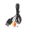 1.8M Composite Av Audio Video Tv Adapter Cable For Xbox360 Audio Hd Cable