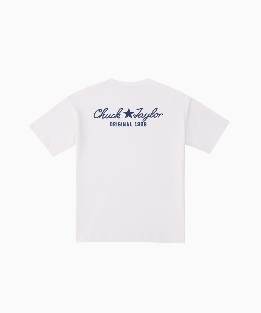 Кеонбосеу Футболка с нашивкой-логотипом Box Logo Egret Ucj437-W2Y