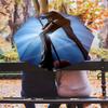 Stars Dreams: SMET Journey Folding umbrella 8 paraphenoid bones Portable Umbrella Three folds printing