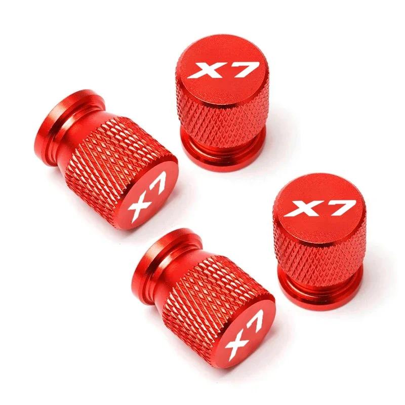 4Pcs Car x70 Wheel Tire Valve Caps Tyre Stem Covers Airdust Waterproof For BMW X1 X2 X3 X4 X5 X6 X7