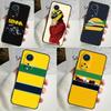 Ayrton Senna F1 Case For Honor X8a X9a X6a X7a X6 X7 X8 X9 X9b X8b Honor 70 50 90 Lite Magic 5 6 Pro Cover