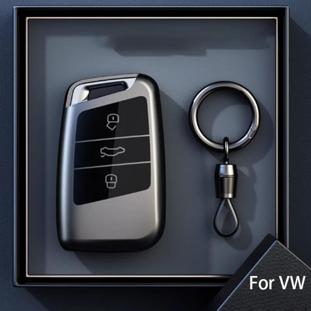 Титаново-серый для VW Volkswagen Magotan Passat B8 Skoda Superb Kodiaq A7 чехол для дистанционного ключа автомобиля держатель для брелока аксессуары