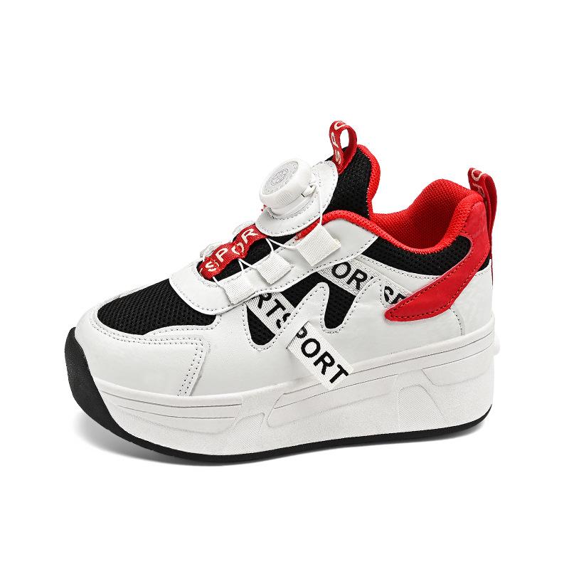 Двухколесные кроссовки для мальчиков с коньками для занятий спортом на открытом воздухе