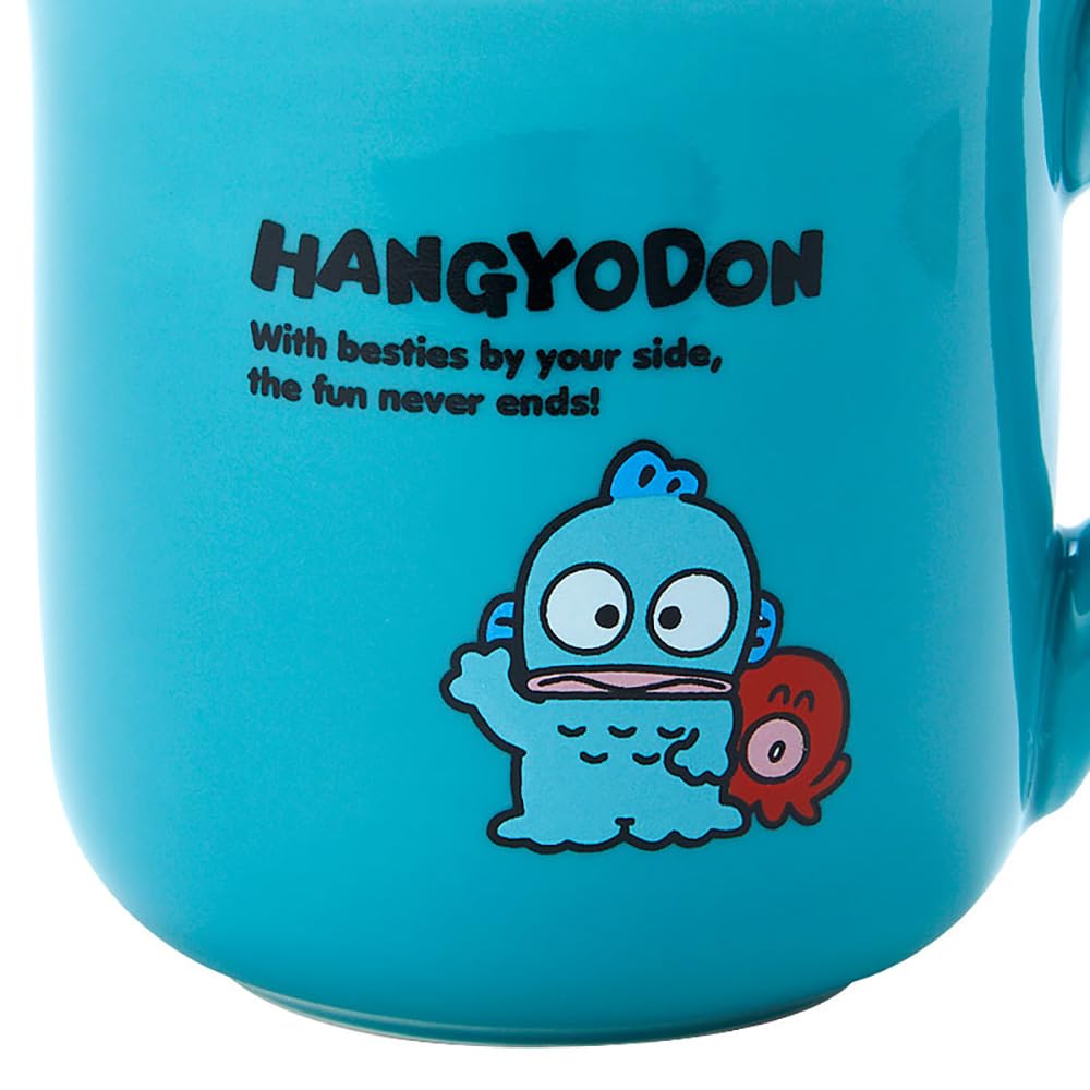 Sanrio Hangyodon Mug, Microwave, Dishwasher, and Dish Dryer Safe, Ceramic 422673