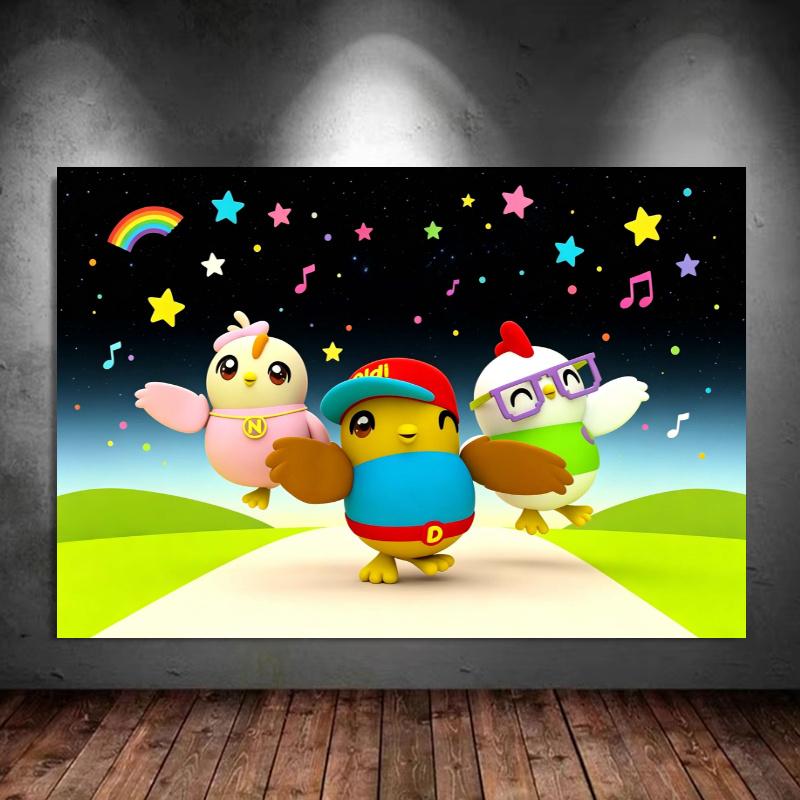 Didi and Friends 100% Round Full Drill 5D DIY Diamond Painting Embroidery Cross Stitch Rhinestone Décor