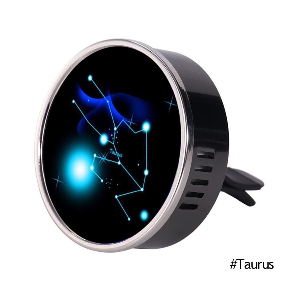 Автомобильный освежитель воздуха на выходе, 12 созвездий, тема, диффузор для духов, ароматерапевтический декор, зажимы, освежитель воздуха, подарок